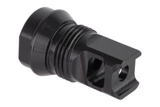 Breek Arms 2BO-S 223/556 cal 1/2x28 Short Single Port Muzzle Brake is made of 4140 steel.